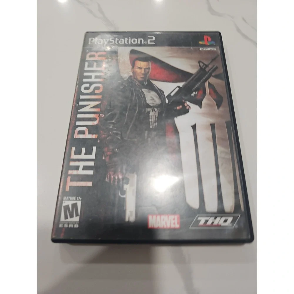 The Punisher 2005 PS2 PlayStation 2 Complete Game with Manual Tested!